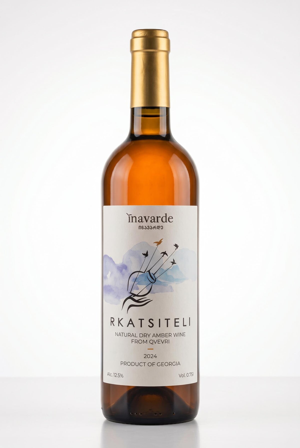 Rkatsiteli Kvevri 2024 – Georgischer Orange-Wein