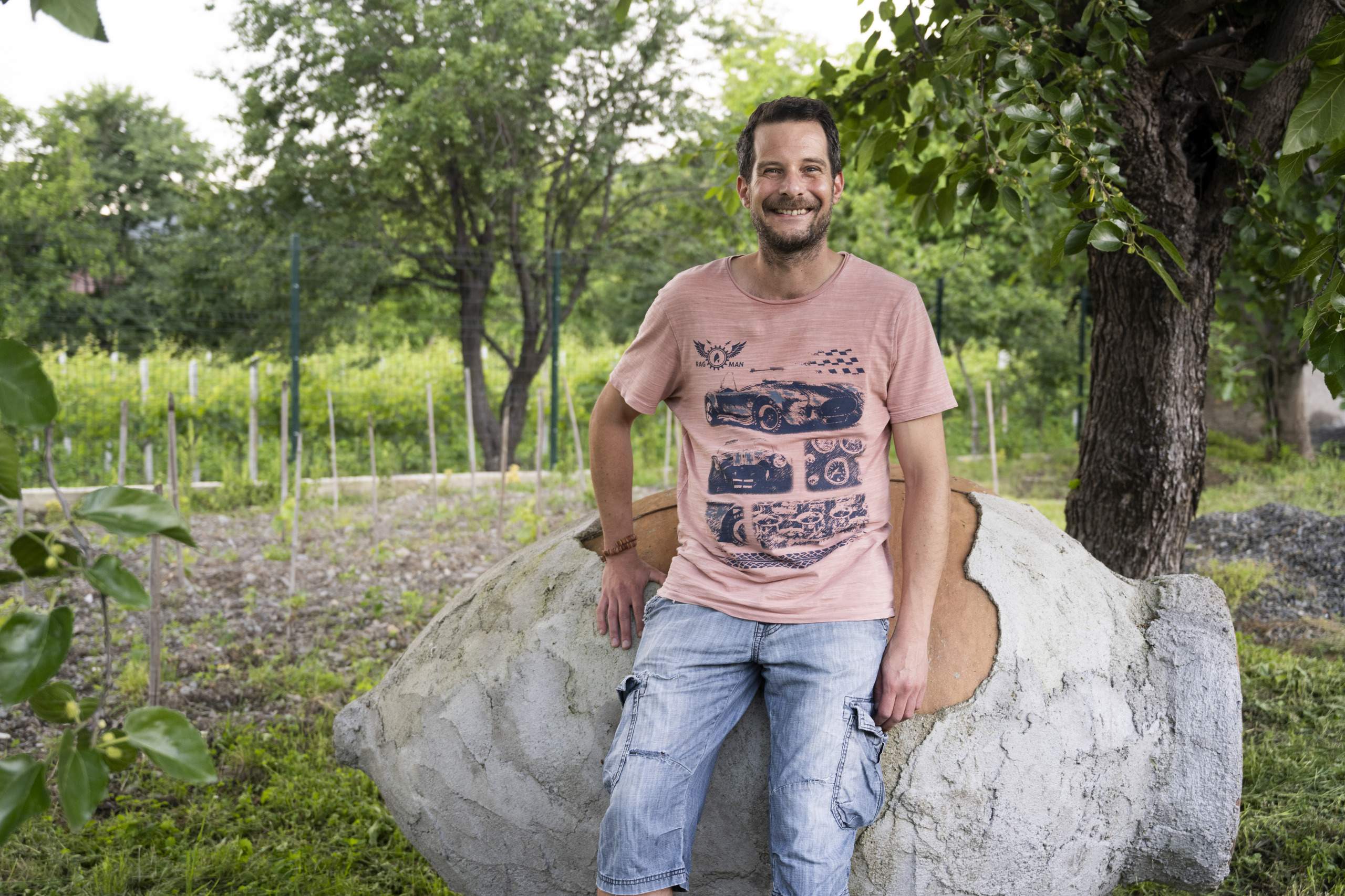 Fabio Bolognese, Bio-Winzer bei Inavarde Wines