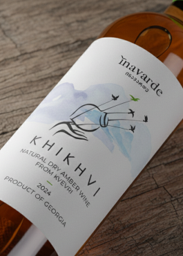 Khikhvi Georgischer Naturwein Amber aus dem Kvevri