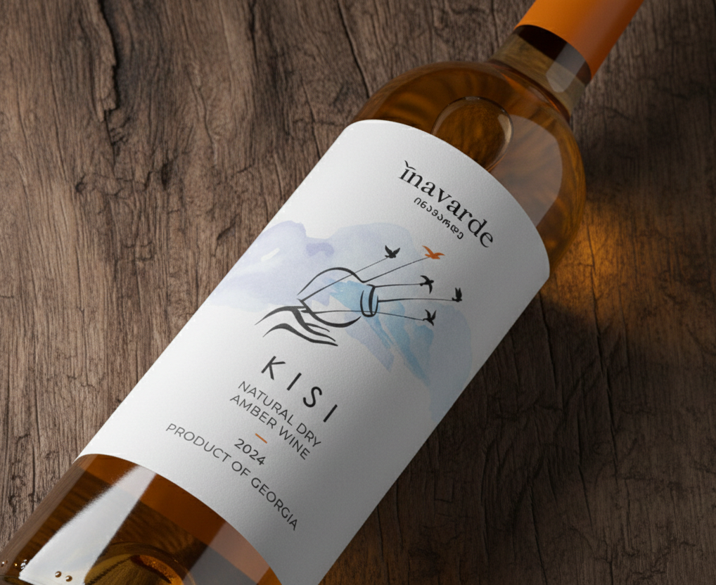 Kisi Natural Amber Wine from Georgia