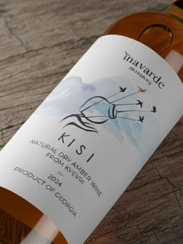 Kisi Natural Amber Qvevri Wine from Georgia